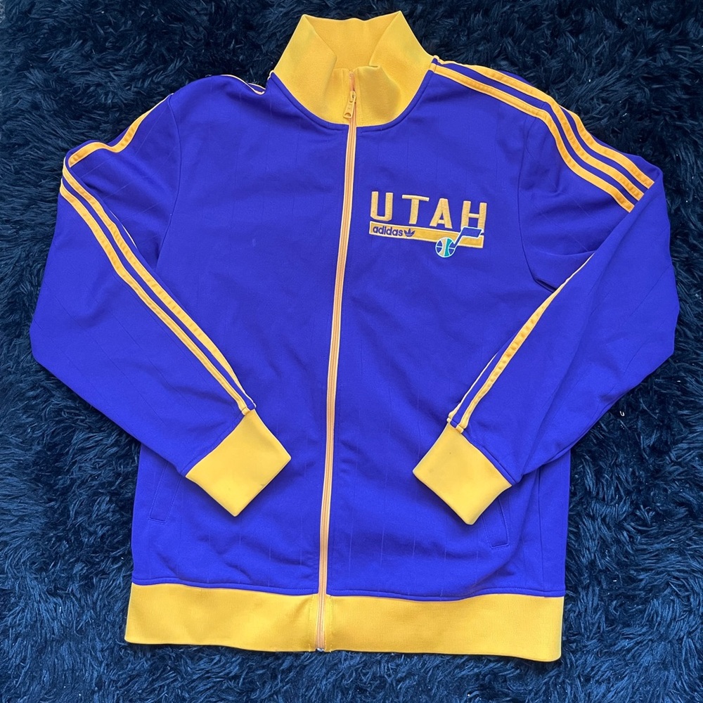 90s Vintage Utah Jazz Zip Up